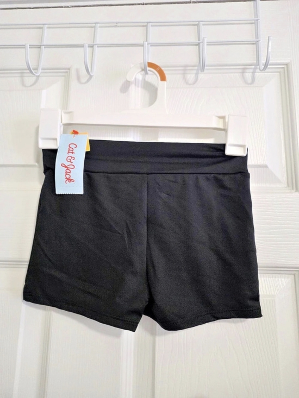 Wonder Nation Girls Athletic Shorts Black Size Medium (7/8) NWT